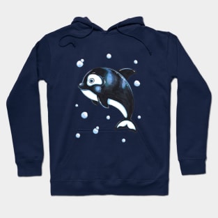 Adorable Whale Hoodie